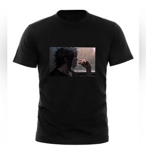 Sasuke Uchiha Smoking T-shirt.